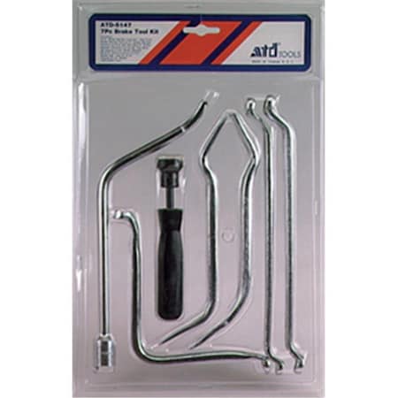 Atd Tools ATD Tools ATD-5147 7 Pc. Drum Brake Tool Set ATD-5147